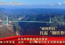 青(qīng)岛特钢绿色钢铁铸就世(shì)界之巅 花江峡谷大桥正式通车