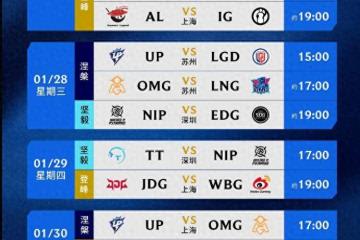 LPL春(chūn)季(jì)赛：LNG零封OMG，继续连胜