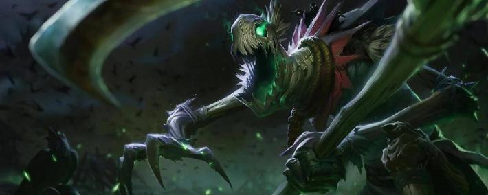 LOL登(dēng)场率最低的英雄，冷门程度(dù)远超烏(wū)迪尔，国服上场僅(jǐn)1.23%