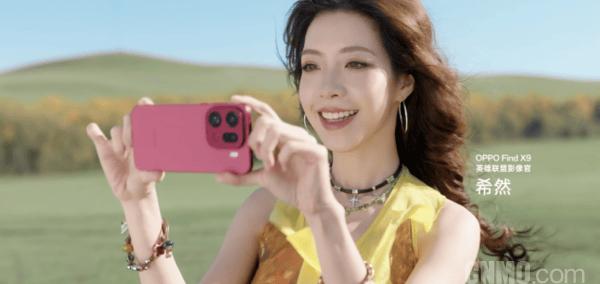 联手孙颖莎！OPPO官宣希然为Find X9英雄联盟影像官