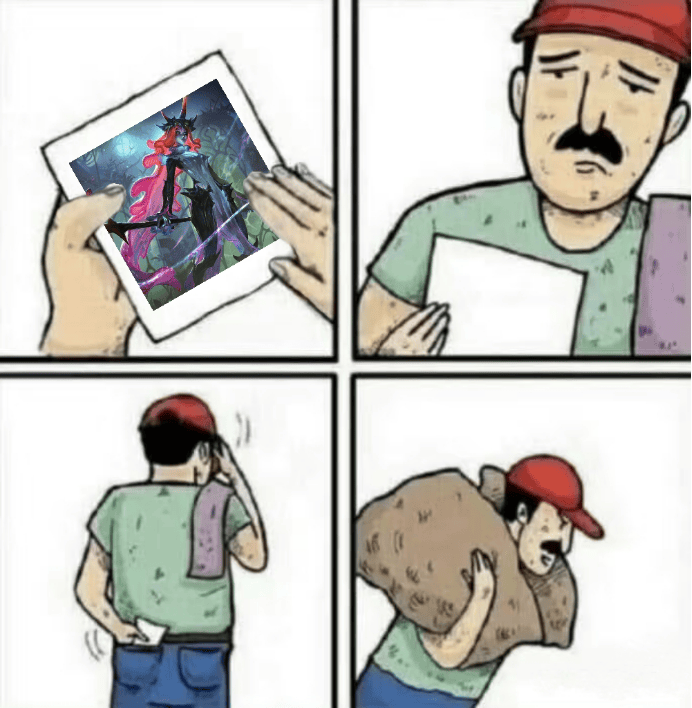 LOL新(xīn)皮肤大家買(mǎi)吗？英国穷留子纠结ing