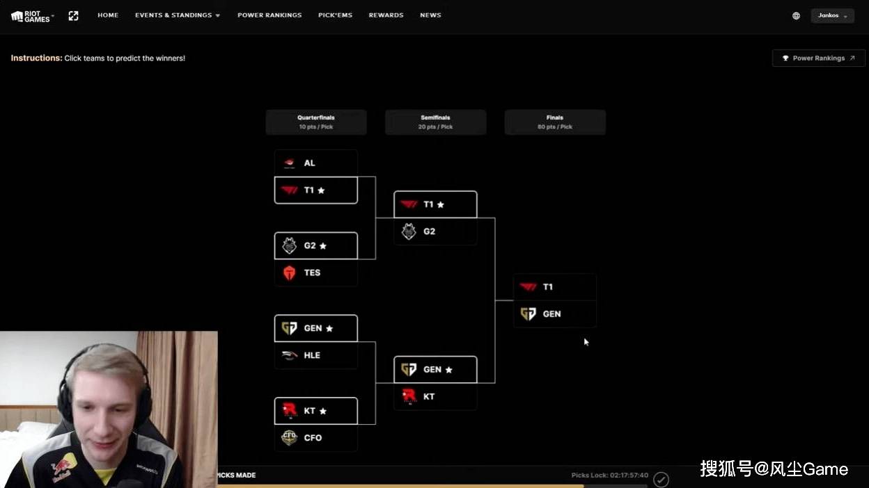 LOL傳(chuán)奇打野预測(cè)GEN奪(duó)冠！管泽元分析淘汰赛：滔搏打G2是無(wú)敌的