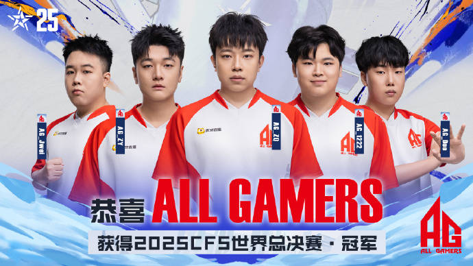 成都(dōu)高新(xīn)區(qū)电竞战隊(duì)勇(yǒng)夺CFS全球总决賽(sài)冠(guān)军
