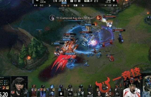 【一竞技1Jingji】LOL：全球縂(zǒng)决赛 T1 3比2淘汰AL！
